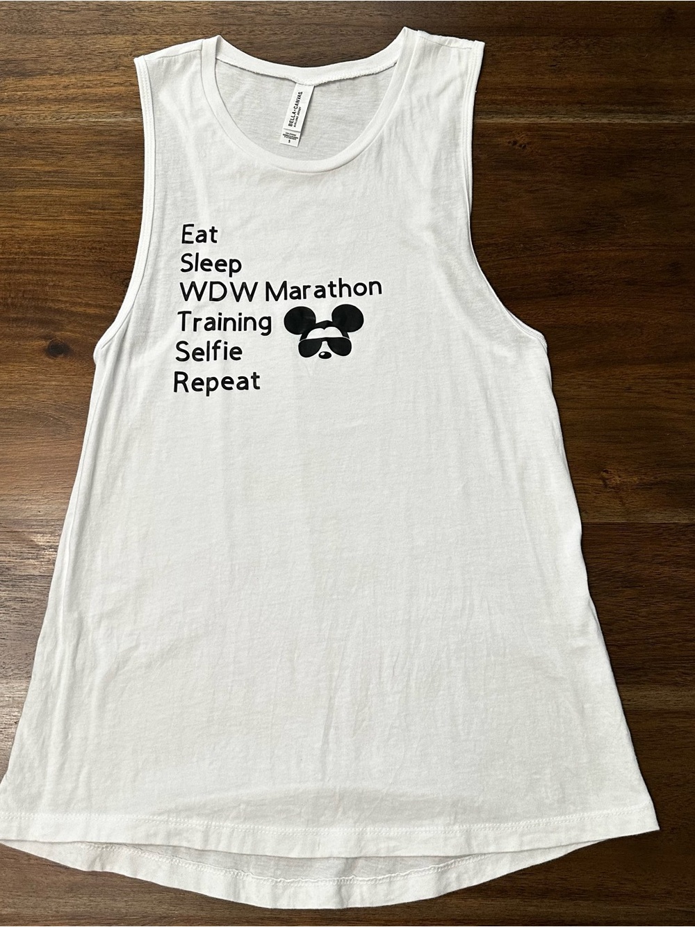 Disney Marathon Training Tank Top Small